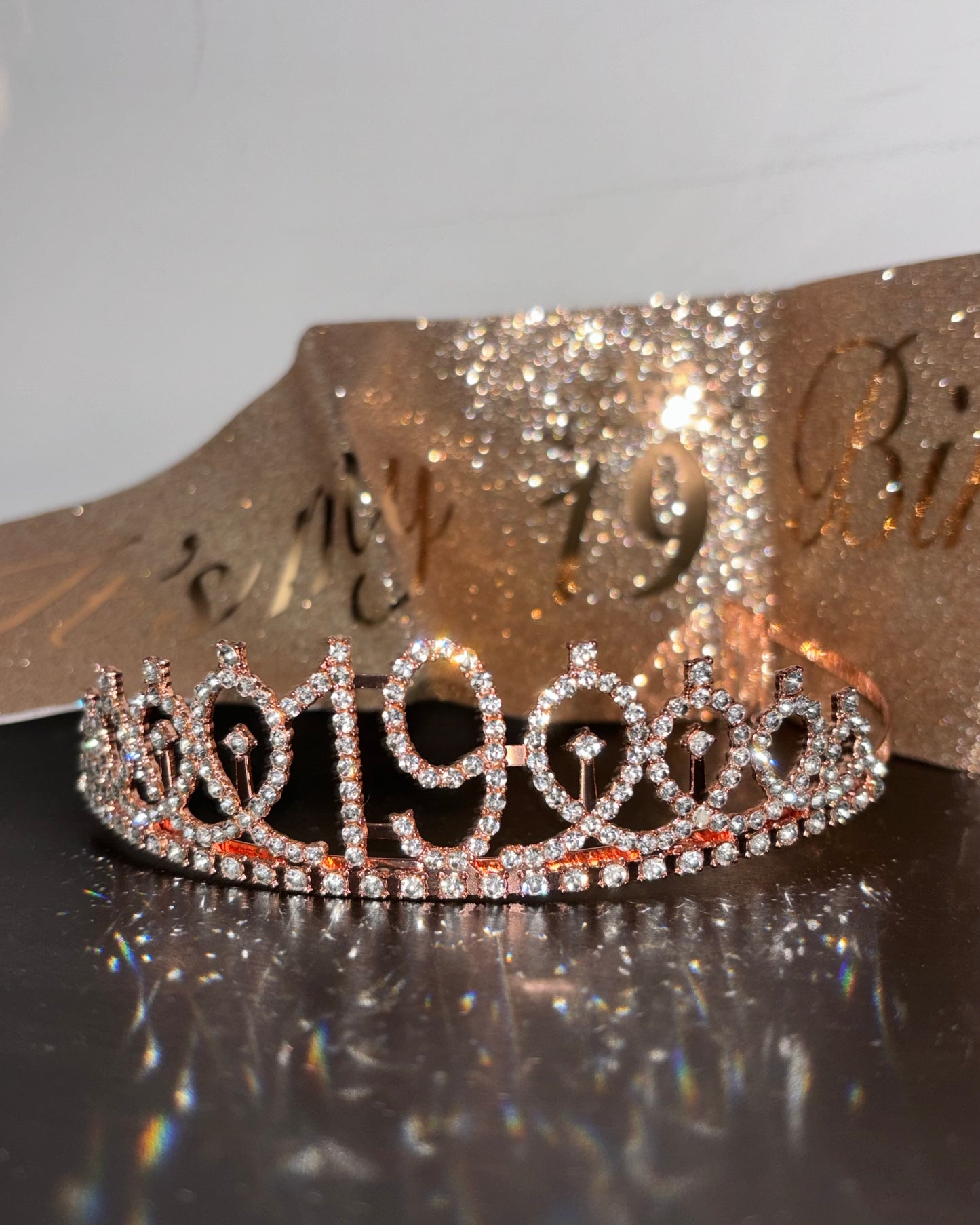 It’s My 19th Birthday Crown Tiara (Add On)