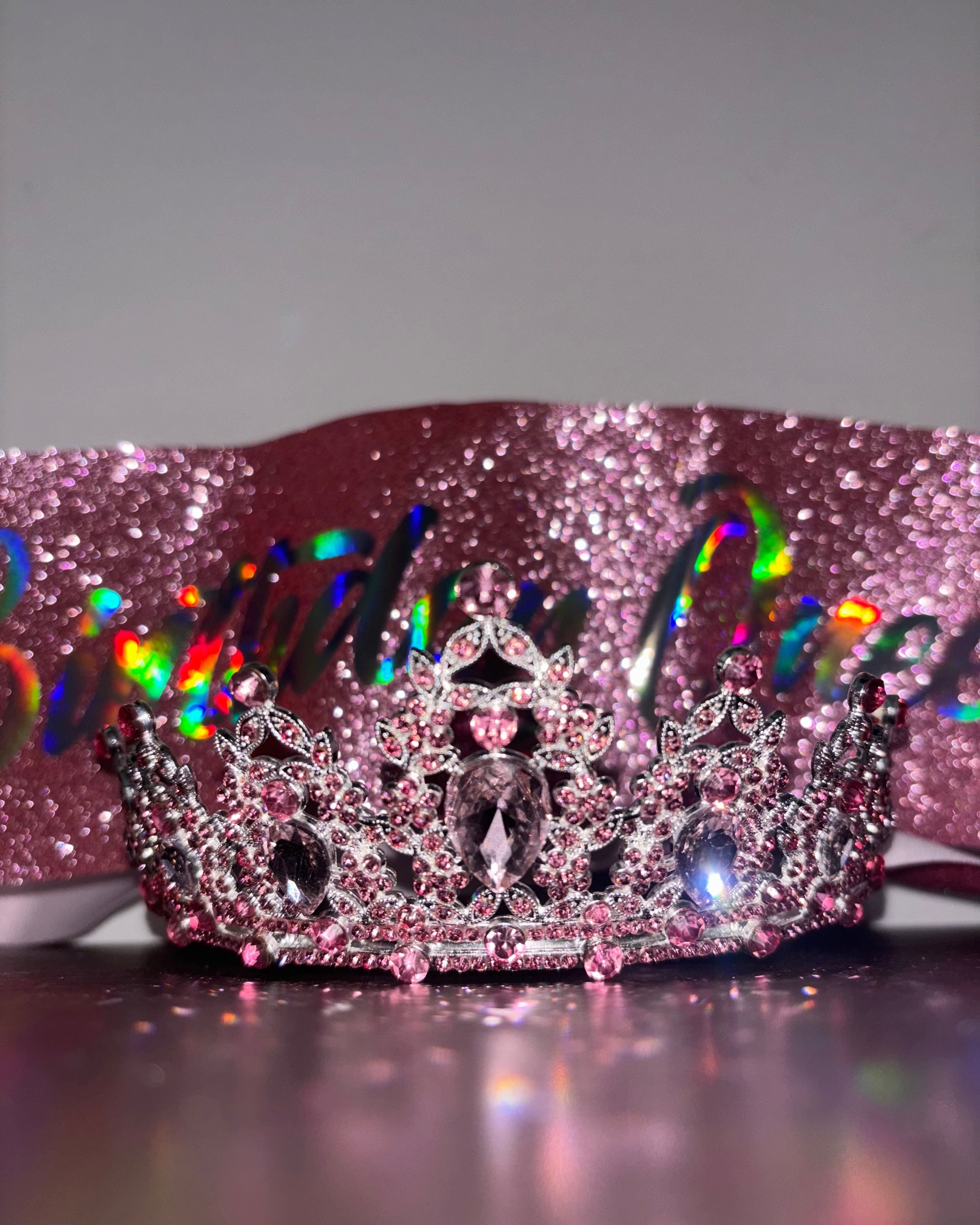 Barbie Pink Crown Tiara Add On