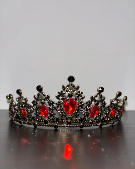 Red Ruby Crown Tiara (Add On)